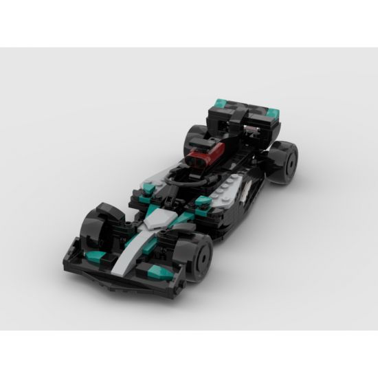 Lego Mercedes W15 F1 car