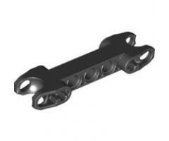 Technic, Connector Axle and Pin 2 x 7 with Two Ball Joint Sockets, Squared Ends, Open Side Axle Holes