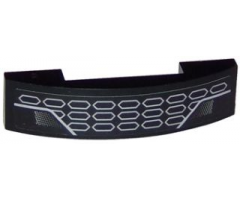 Slope, Curved 4 x 1 Double with Corvette Car Front Grille Honeycomb Pattern (Sticker) - Set 75870