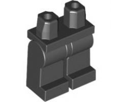 Hips and Legs with Red and Black Scales, Silver Belt and Armored Boot Tips with Rivets Pattern