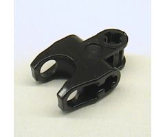 Technic, Connector Axle 2 x 3 with Ball Joint Socket, Closed Sides, Squared Ends, Open Lower Axle Holes