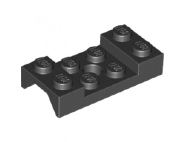 Vehicle, Mudguard 2 x 4 with Arch Studded with Hole