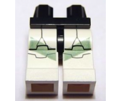 Hips and White Legs with SW Clone Trooper and Sand Green Markings Pattern