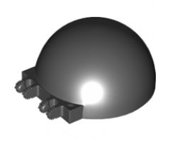 Windscreen 6 x 6 x 3 Canopy Half Sphere with Dual 2 Fingers