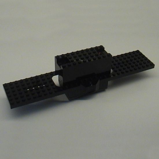 Electric, Train 9V RC Train Base 6 x 30 with IR Receivers and Battery Compartment