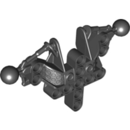 Bionicle Toa Inika Upper Torso / Shoulders Section