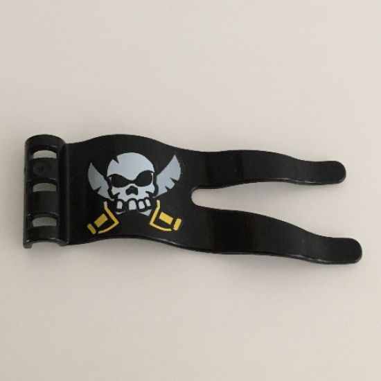 Duplo Flag Wavy 2 x 5 with Skull and Crossed Swords Pattern