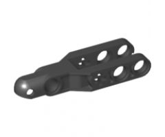 Technic, Steering Arm 6 x 2 with Tow Ball Socket Rounded, Chamfered