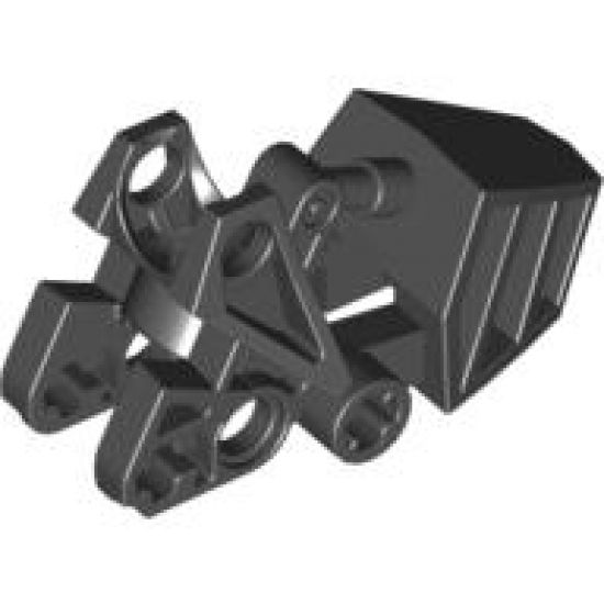 Bionicle Foot with Ball Joint Socket with Flat Top 3 x 6 x 2 1/3