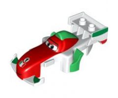 Duplo, Vehicle Car Body Formula One with Cars Francesco Pattern
