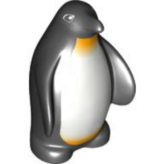 Duplo Penguin, Split Feet, Eyes Squared