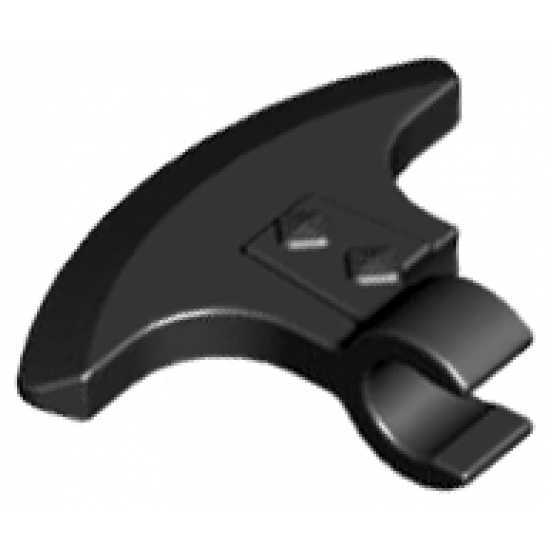 Minifigure, Weapon Axe Head, Clip-on