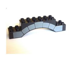 Duplo, Brick 2 x 10 x 2 Arch with Stonework Pattern
