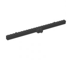 Hinge Brick 2 x 24 Locking with 2 Fingers Horizontal on Side and 2 Tow Ball