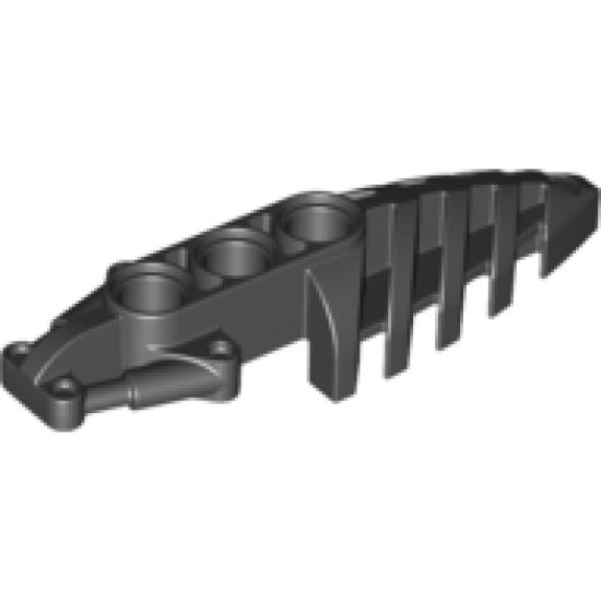 Bionicle Foot Visorak with 3 Pin Holes