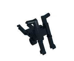 Riding Cycle Motorcycle Chassis, Short Fairing Mounts and Foot Pegs