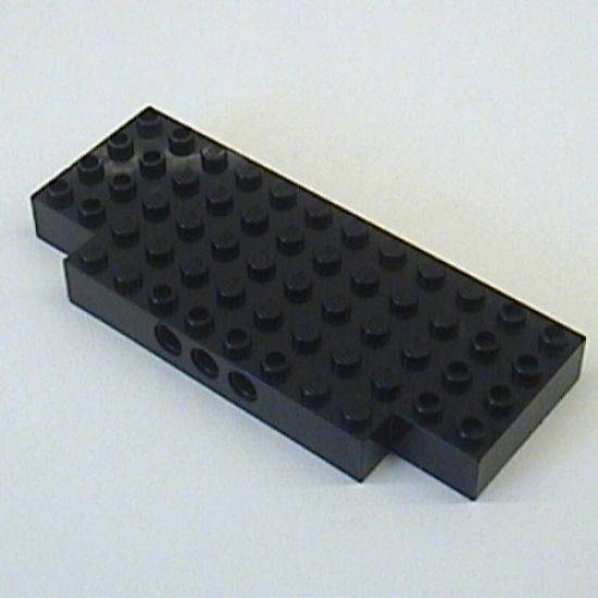 Brick, Modified 5 x 12 with Two 1 x 2 Cutouts, 3 Holes on Side