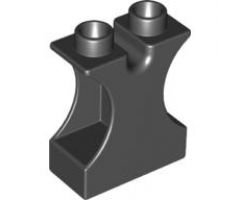 Duplo, Brick 1 x 2 x 2 with Side Cutouts and Channel in Top