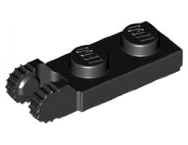 Hinge Plate 1 x 2 Locking with 2 Fingers on End (Undetermined Type)