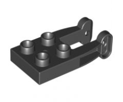 Duplo, Plate 2 x 2 with Tow Rope Holder Arms