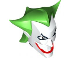 Large Figure Part Head Modified Super Heroes The Joker Pattern