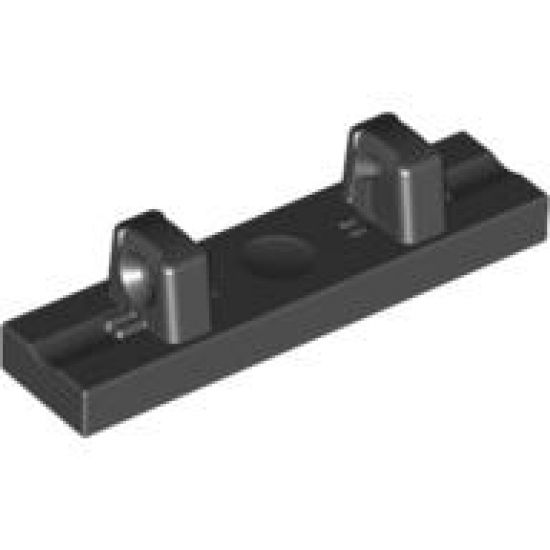 Hinge Tile 1 x 4 Locking Dual 1 Fingers on Top