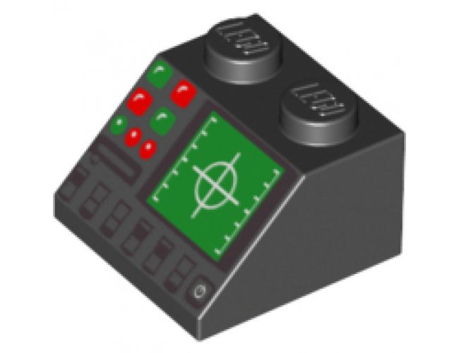 Slope 45 2 x 2 with Radar and Disk Slot Pattern