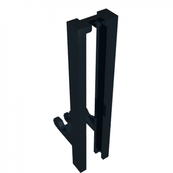 Vehicle Forklift Wide 1 x 2 Hinge Plate Locking with Spring Holder