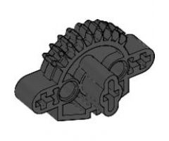 Bionicle Matoran Torso, Gear 9 Tooth with 3 Axle Holes and 2 Pin Holes