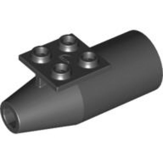 Aircraft Engine Smooth Large, 2 x 2 Thin Top Plate