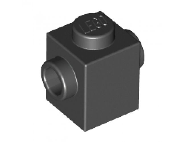 Brick, Modified 1 x 1 with Studs on 2 Sides, Opposite