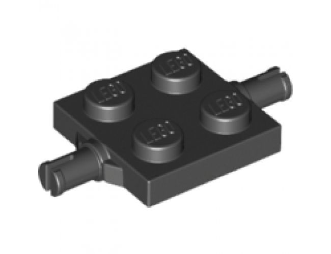 Plate, Modified 2 x 2 with Wheels Holder