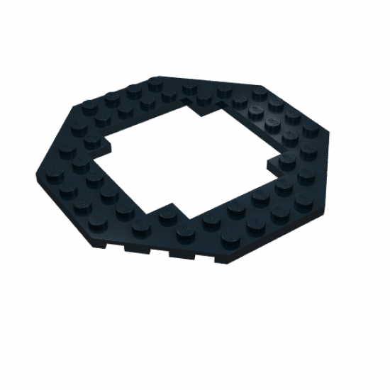 Plate, Modified 10 x 10 Octagonal Open Center