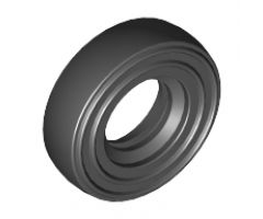 Tire & Tread 14mm D. x 4mm Smooth Small Single