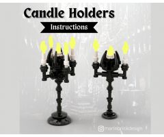 Candle Holder - Lego Castle moc instructions