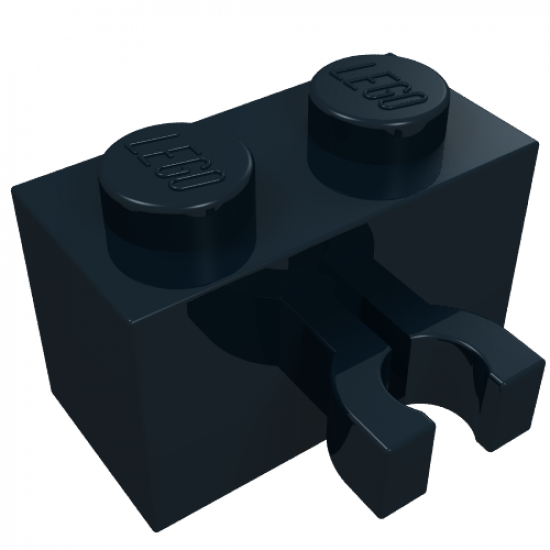 Brick, Modified 1 x 2 with Clip (Vertical Grip)