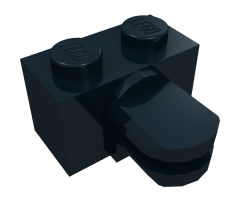 Arm Holder Brick 1 x 2 with 2 Horizontal Fingers