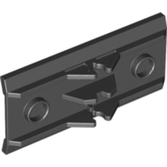 Vehicle Spoiler / Plow Blade 6 x 3 with Hinge