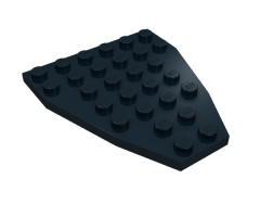 Wedge, Plate 7 x 6 without Stud Notches (Boat Bow Plate)