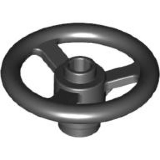 Technic, Steering Wheel Small, 3 Studs Diameter