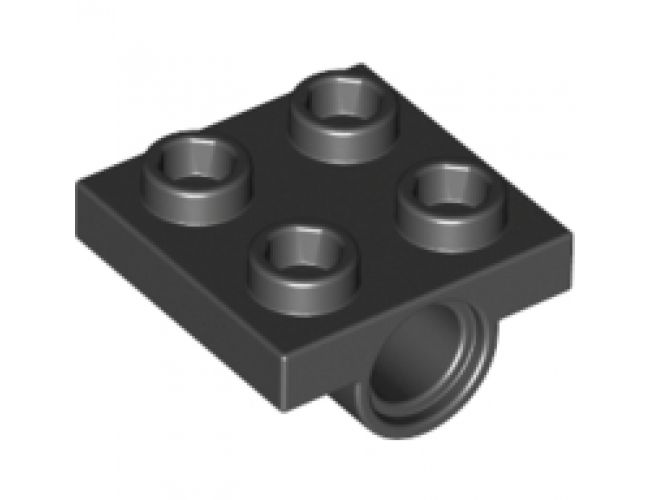 Plate, Modified 2 x 2 with Pin Holes