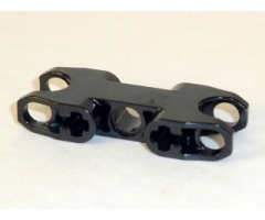 Technic, Axle and Pin Connector 2 x 5 with 2 Ball Joint Sockets, Closed Sides, Open Axle Holes
