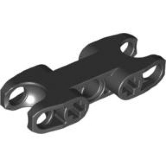 Technic, Connector Axle and Pin 2 x 5 with Two Ball Joint Sockets, Closed Sides