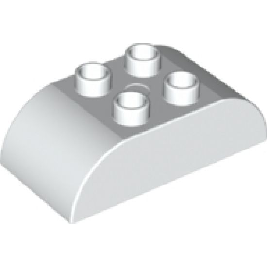 Duplo, Brick 2 x 4 Curved Top