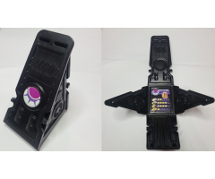 Vehicle Racer Launcher with Spiky Logo and Stat Card on Inside Pattern (Stickers) - Set 4571