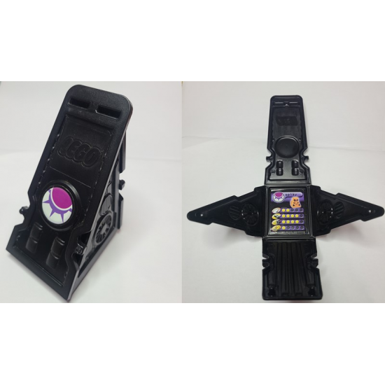 Vehicle Racer Launcher with Spiky Logo and Stat Card on Inside Pattern (Stickers) - Set 4571