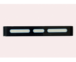 Technic, Liftarm 1 x 7 Thick with 3 White Bars (Shuttle Lights) Pattern (Sticker) - Set 75156