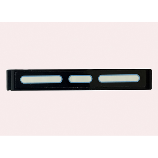 Technic, Liftarm 1 x 7 Thick with 3 White Bars (Shuttle Lights) Pattern (Sticker) - Set 75156