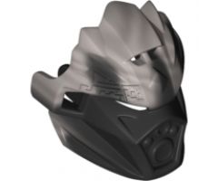 Bionicle, Kanohi Mask of Earth (Unity) with Marbled Flat Silver Pattern