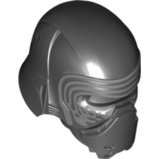 Large Figure Part Head Modified SW Kylo Ren Pattern